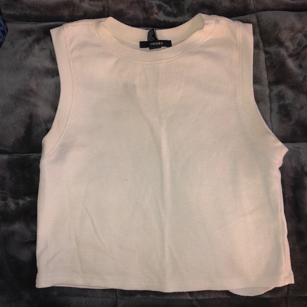 Forever 21 Waffle Texture Tank